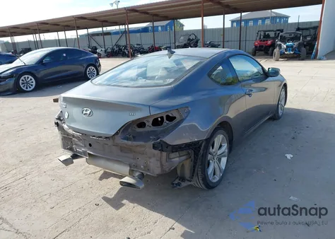 2010 Hyundai Genesis 3.8 Grand Touring from USA, damaged, VIN KMHHU6KH8AU003456